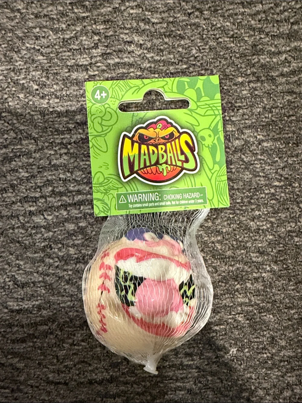 Mini MadBalls Squeeze Ball Complete Set Of 12